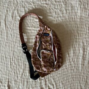 Mountain scene KAVU rope sling bag